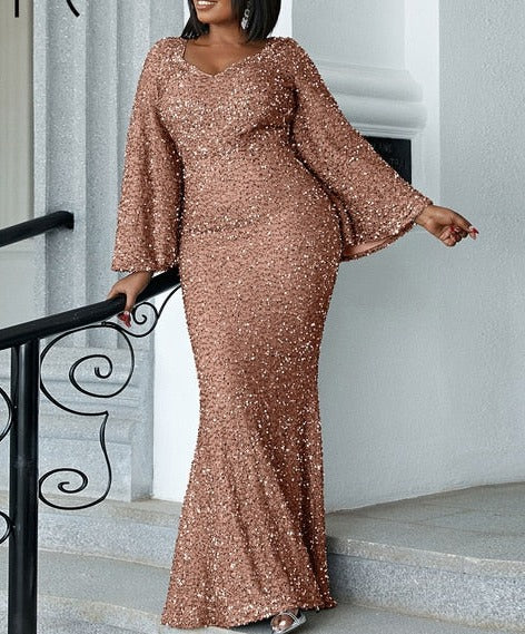 Sequin Evening Party Dress for Women