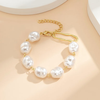 Pearl Chain Bracelet For Women