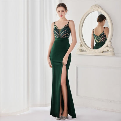 Sequin Evening Party Dress for Women