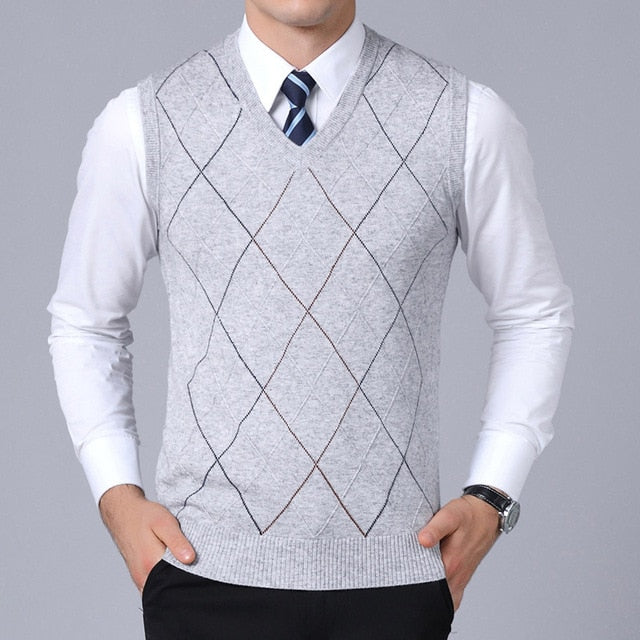 Pullover Slim Fit Vest for Men