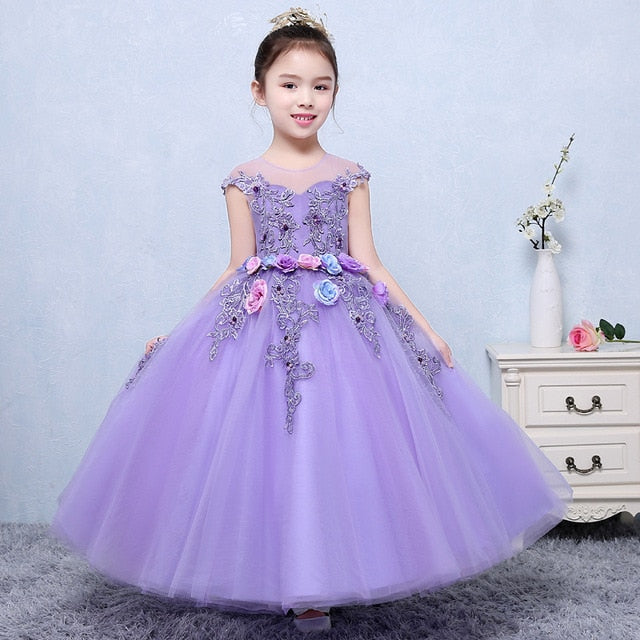 Elegant Dress for Wedding Flower Girl Dress