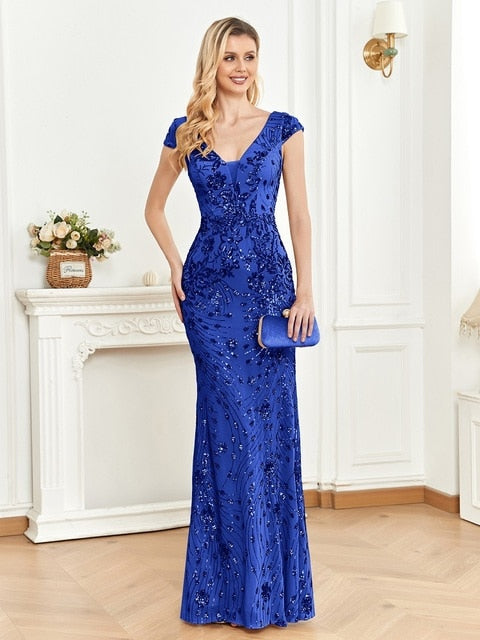 Sequin Evening Party Dress for Women