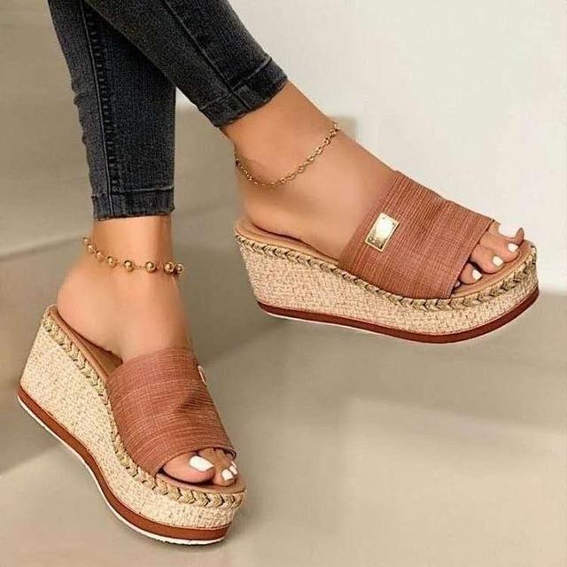 Casual Wedge Sandals Thick Bottom