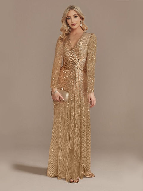 Sequin Evening Party Dress for Women